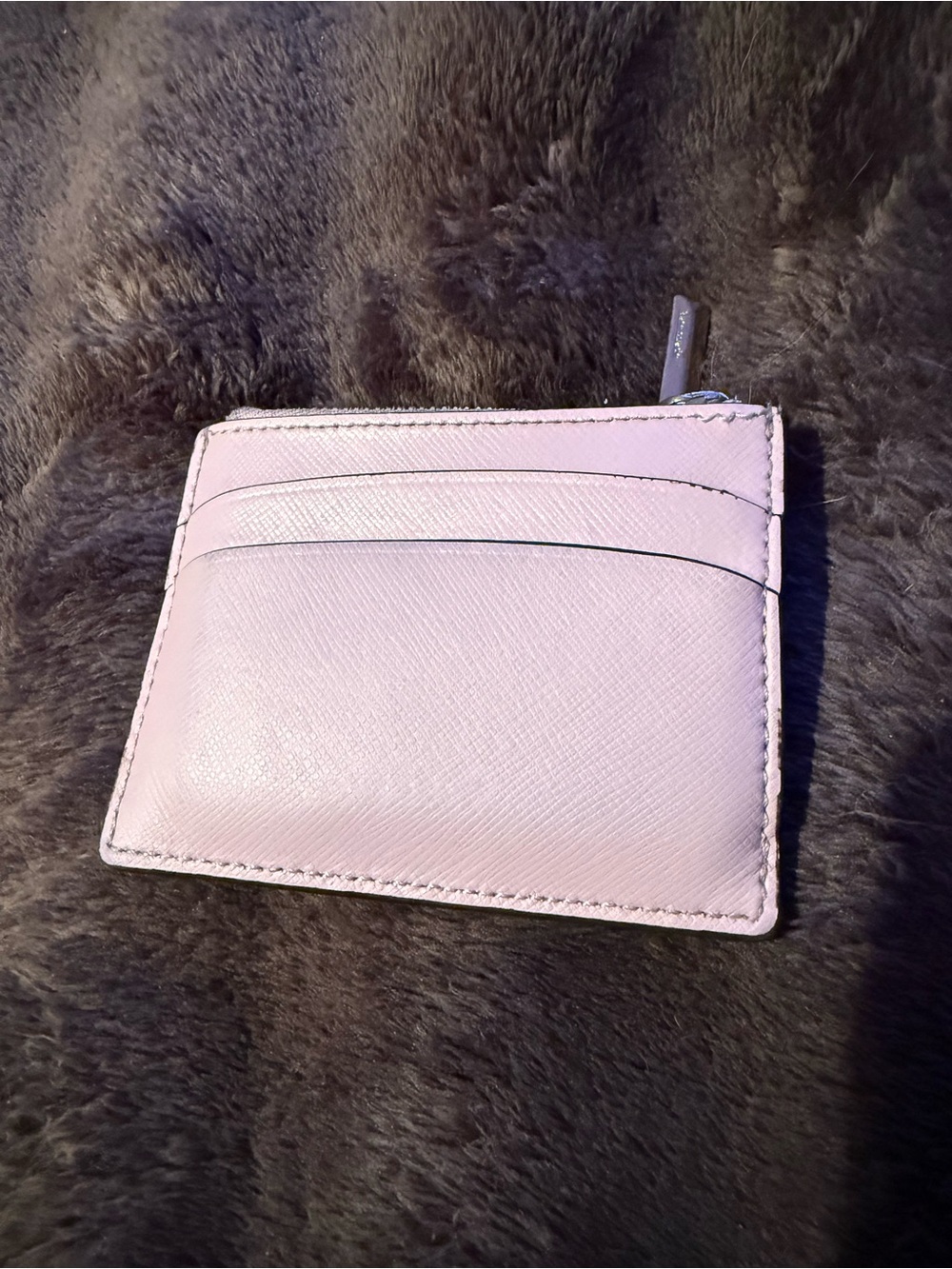 kate spade Lilac Card Holder with Gold Logo - Picture 3 of 6
